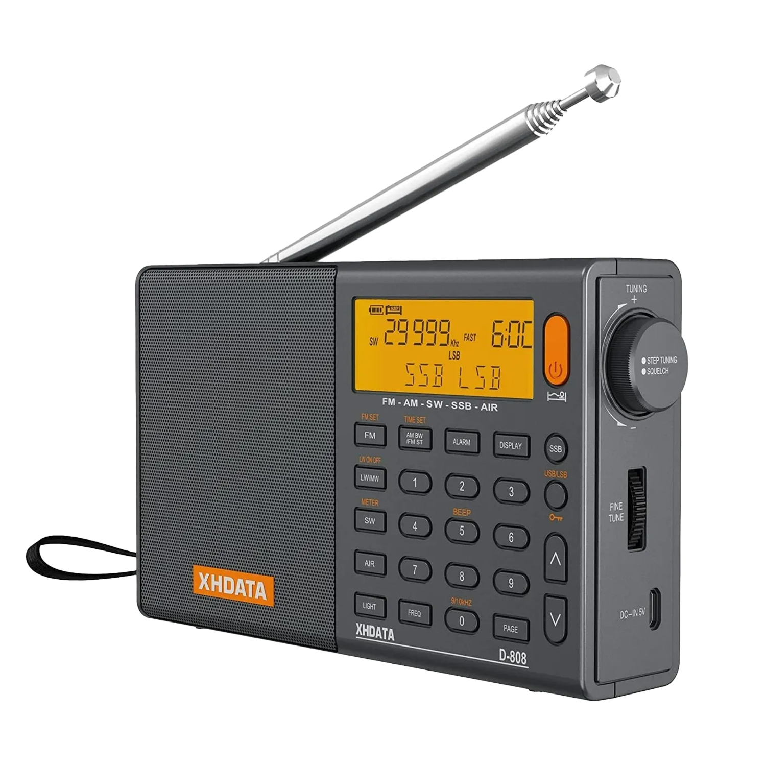 XHDATA - Radio D-808 Digital