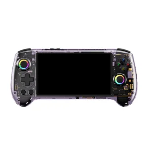 Anbernic RG557 - Consola Portátil Android Horizontal 128GB - +40.000 juegos - Violeta