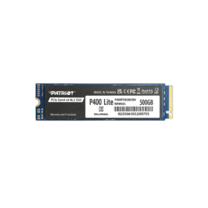 Patriot - Disco SSD P400 Lite - 500GB PCIe Gen 4 x4 M.2
